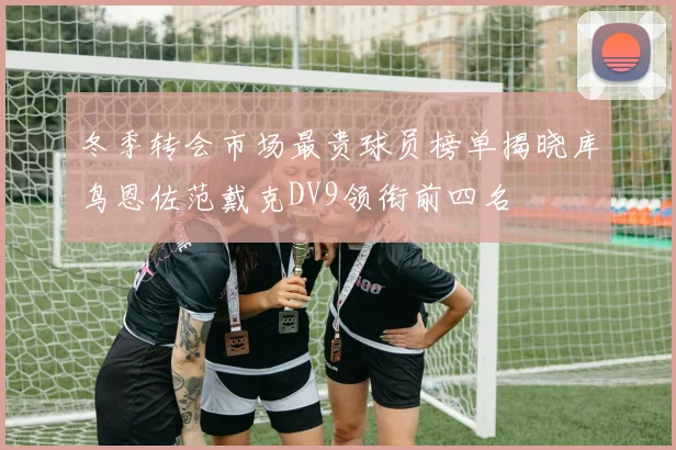 冬季转会市场最贵球员榜单揭晓库鸟恩佐范戴克DV9领衔前四名